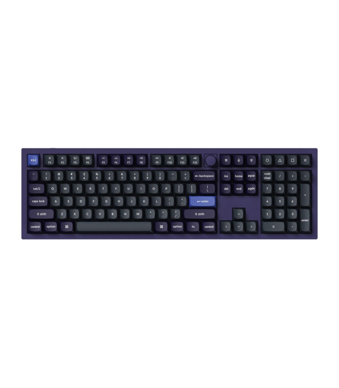 Keychron Q6 Purple QMK Brown Switch (US) w/Knob