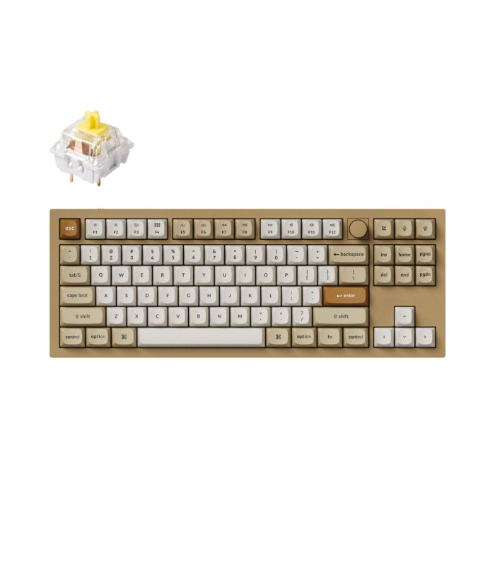 Keychron Q3 Champagne Banana Switch (US) w/Knob