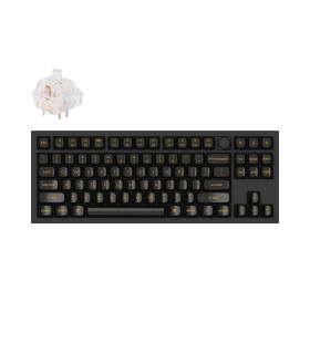 Keychron Q3 Transparent Clear Switch (US) w/Knob