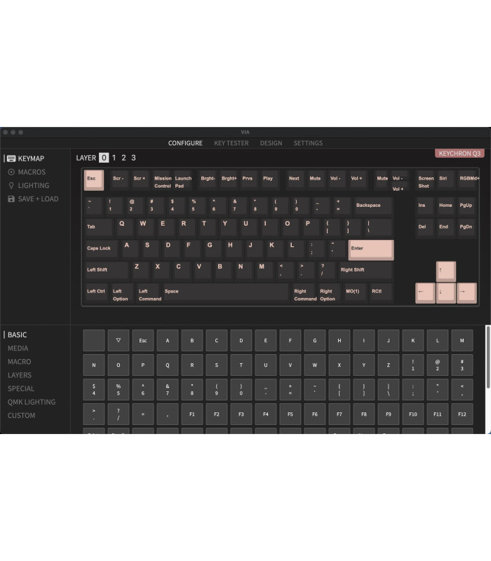 Keychron Q3 Champagne Banana Switch (US) w/Knob